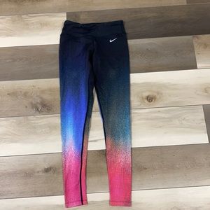 Gradient forever Nike epic awesome run tights, Size Xs